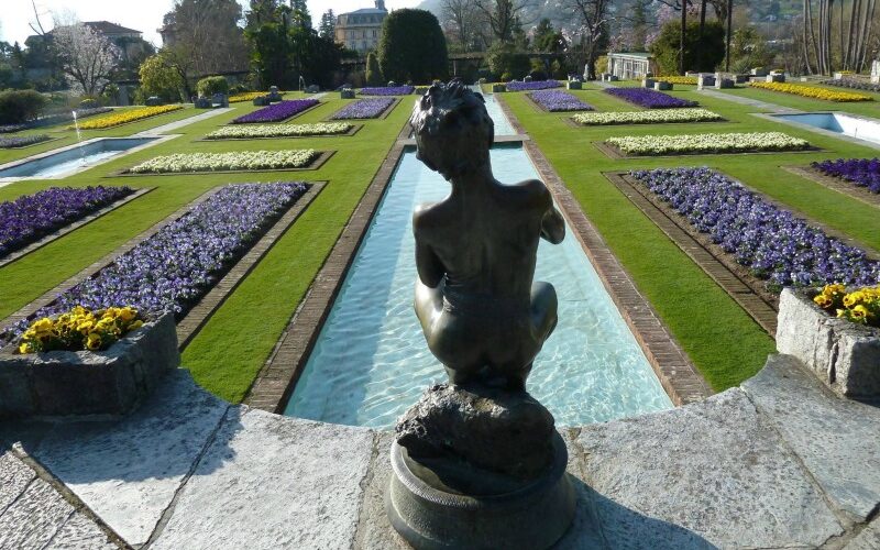 Jardín botánico Villa Taranto Italia