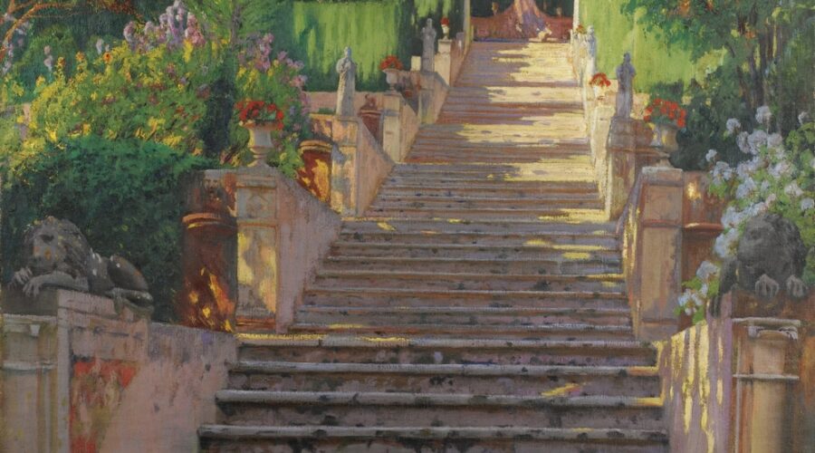 Santiago Rusiñol, Pedres velles, Raixa, Mallorca