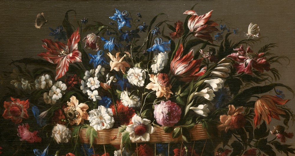 Floreros y guirnaldas de flores de Juan de Arellano - EL BLOG DE LA TABLA