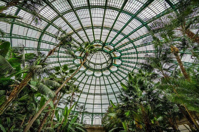 Palm House en Invernaderos Reales de Laeken 