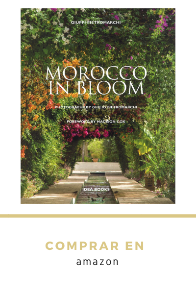 libro sobre Marruecos, sus jardines y flores. Morrocco gardens and blooms book