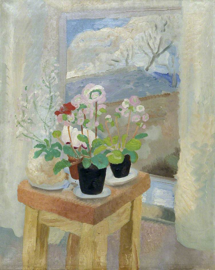 Winifred Nicholson pintura flores