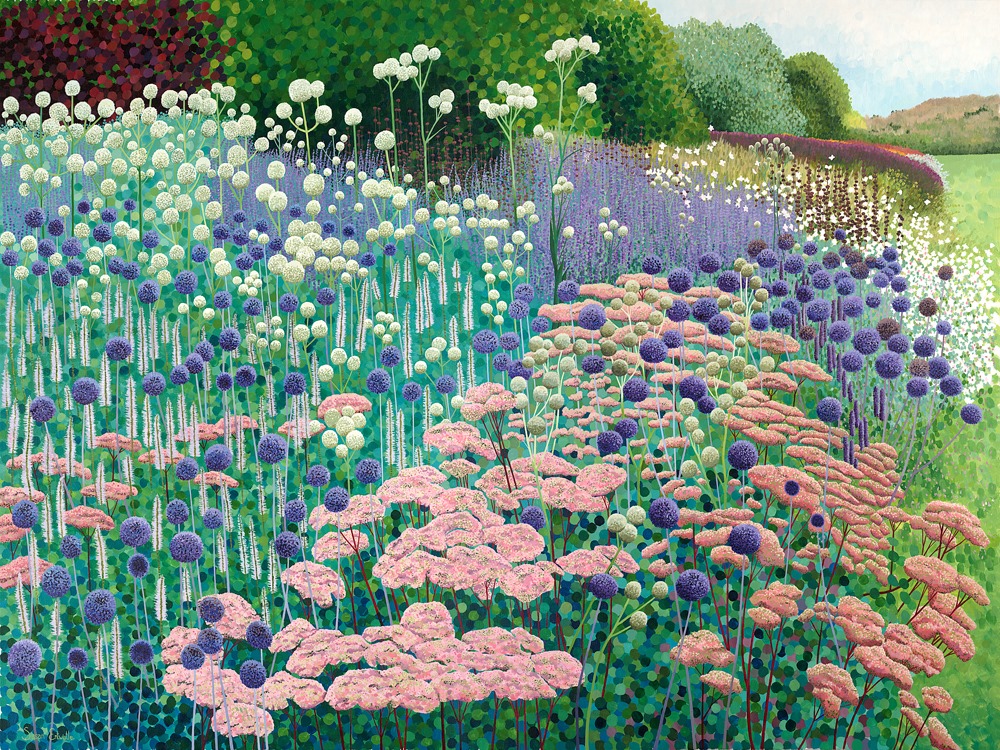 Jardines pintados por Susan Entwistle