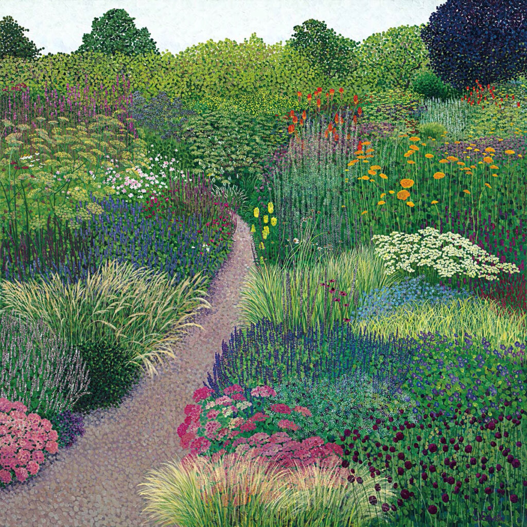 Jardines pintados por Susan Entwistle