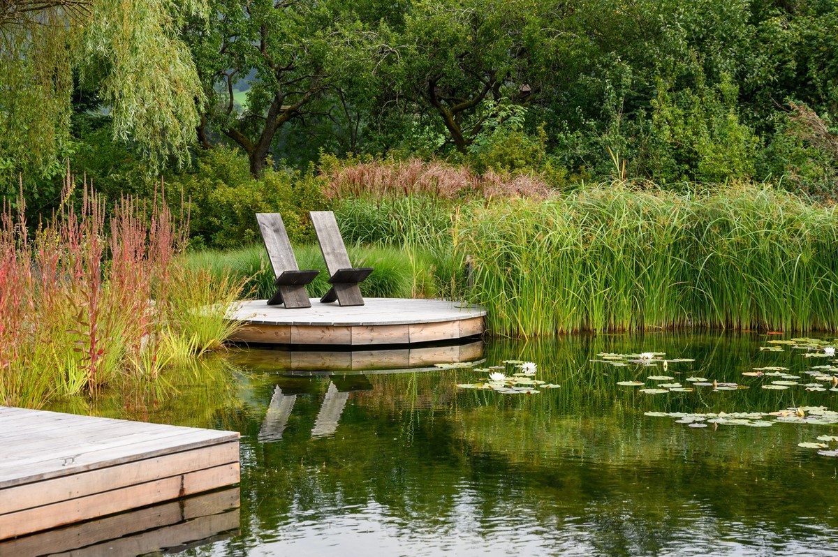 Tipos y ejemplos de piscinas naturales (biológicas o ecológicas) en el  jardín - EL BLOG DE LA TABLA