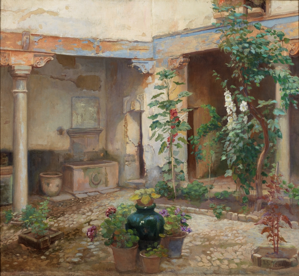 pintura de patios