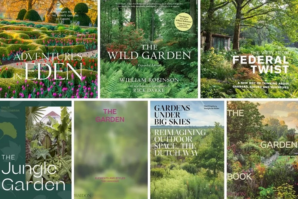 Libros de plantas, jardines, jardinería y paisajismo