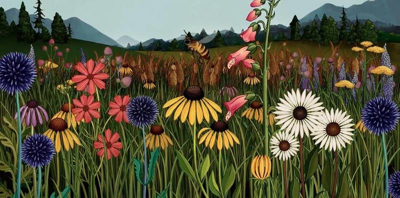 Botanical animation "Story of Flowers" Azuma Makoto, Katie Scott