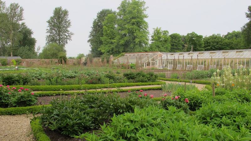 Jardines de Forde Abbey en Somerset, Reino Unido