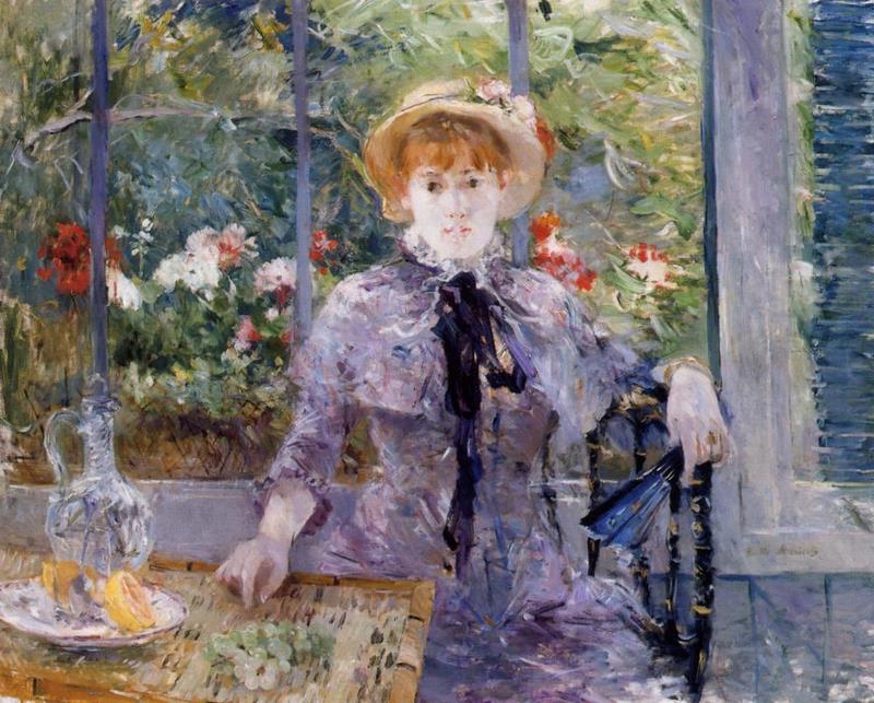 After Luncheon. Berthe Morisot, 1881