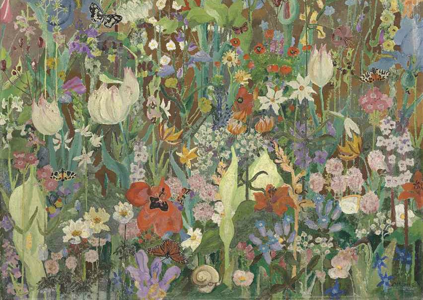 Summer flowers (detalle). Cedric Morris
