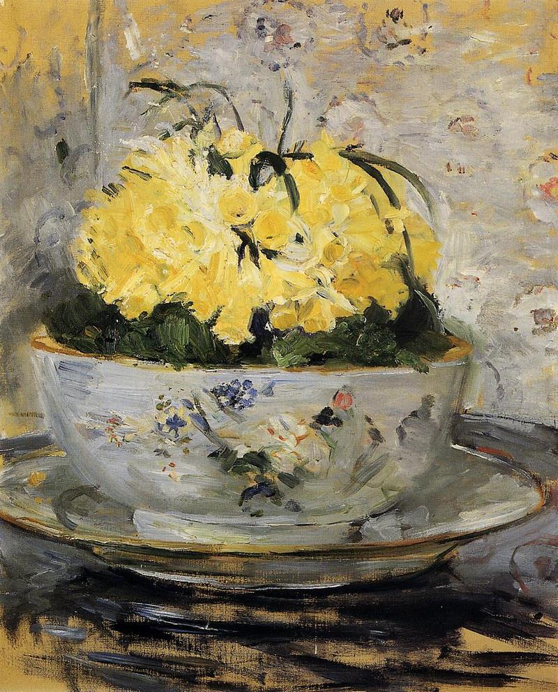 Daffodils. Berthe Morisot · 1885