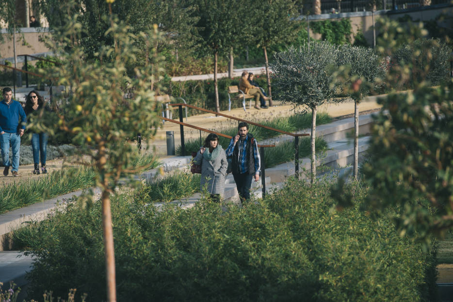 Parque Central en Valencia diseñado por Kathryn Gustafson