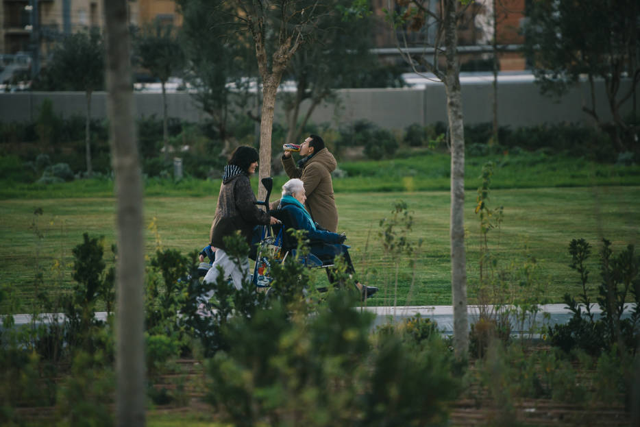 Parque Central en Valencia diseñado por Kathryn Gustafson