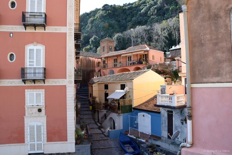Casas en pueblo de Sicilia, Italia