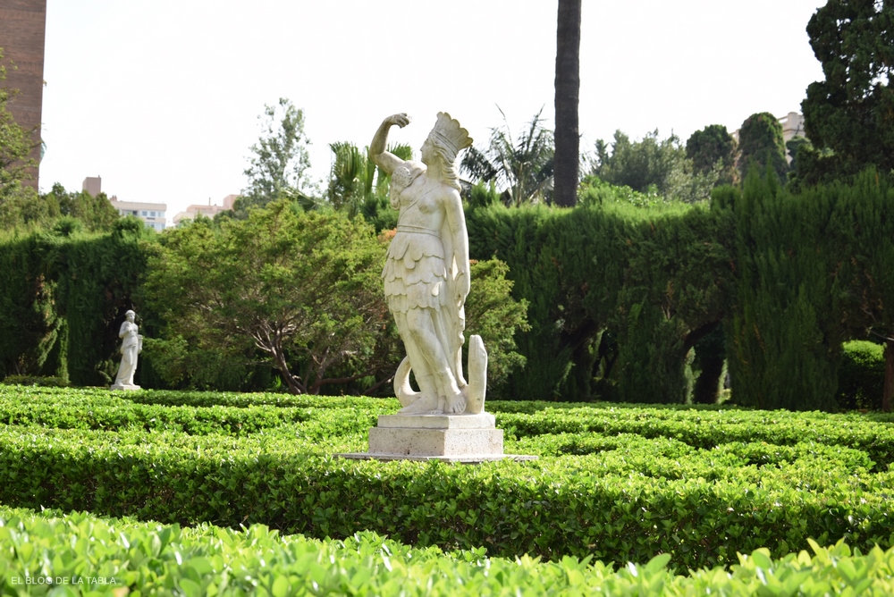 Estatuas Jardines de Monforte en Valencia