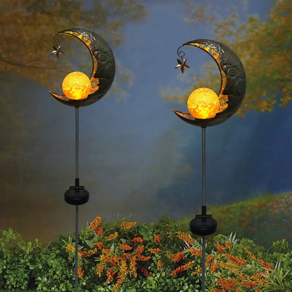 Lámparas solares decorativas para el jardín con pica de tierra