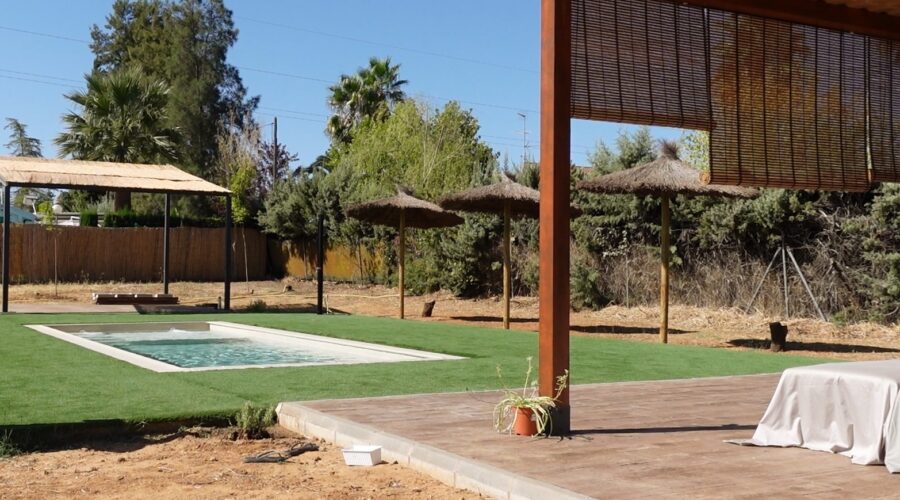 Moasure ONE medidor espacios exteriores para el diseño de jardines