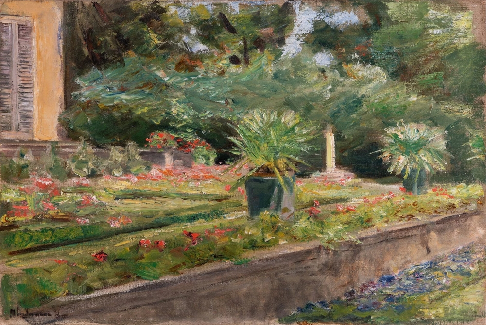 Villa y jardines del pintor impresionista alemán Max Liebermann junto al lago Wannsee 