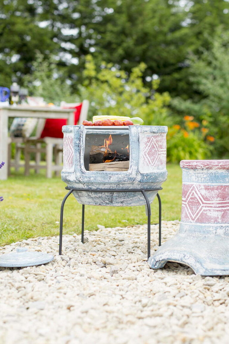 Chimeneas mexicanas de arcilla para el patio o el jardín - EL BLOG DE
