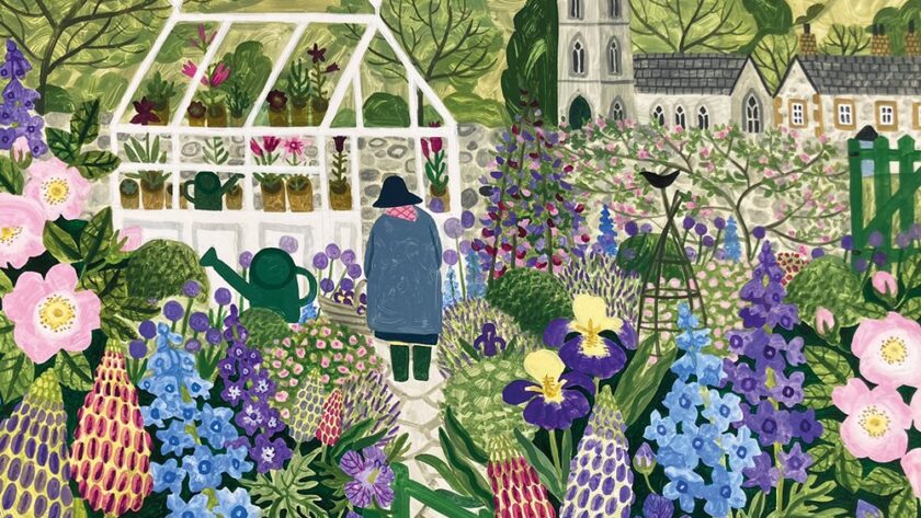 Vanessa Bowman pintura de flores y jardines