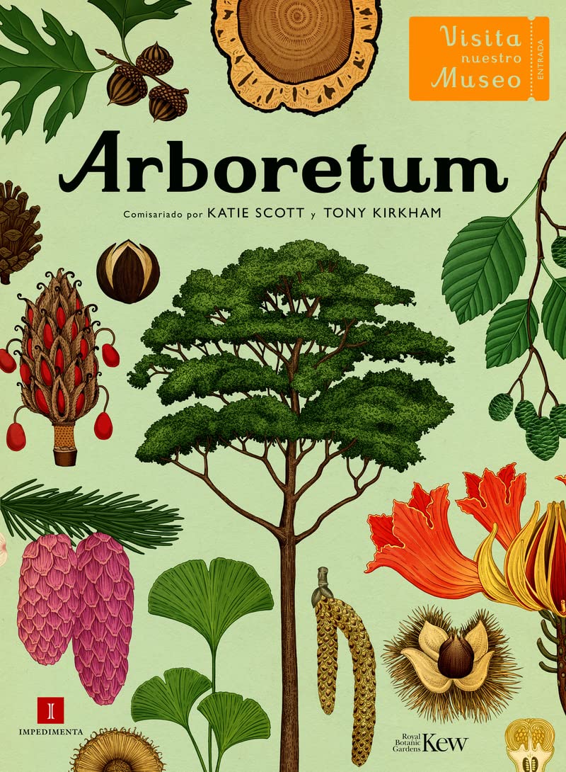 arboretum libro ilustraciones árboles de Katie Scott portada