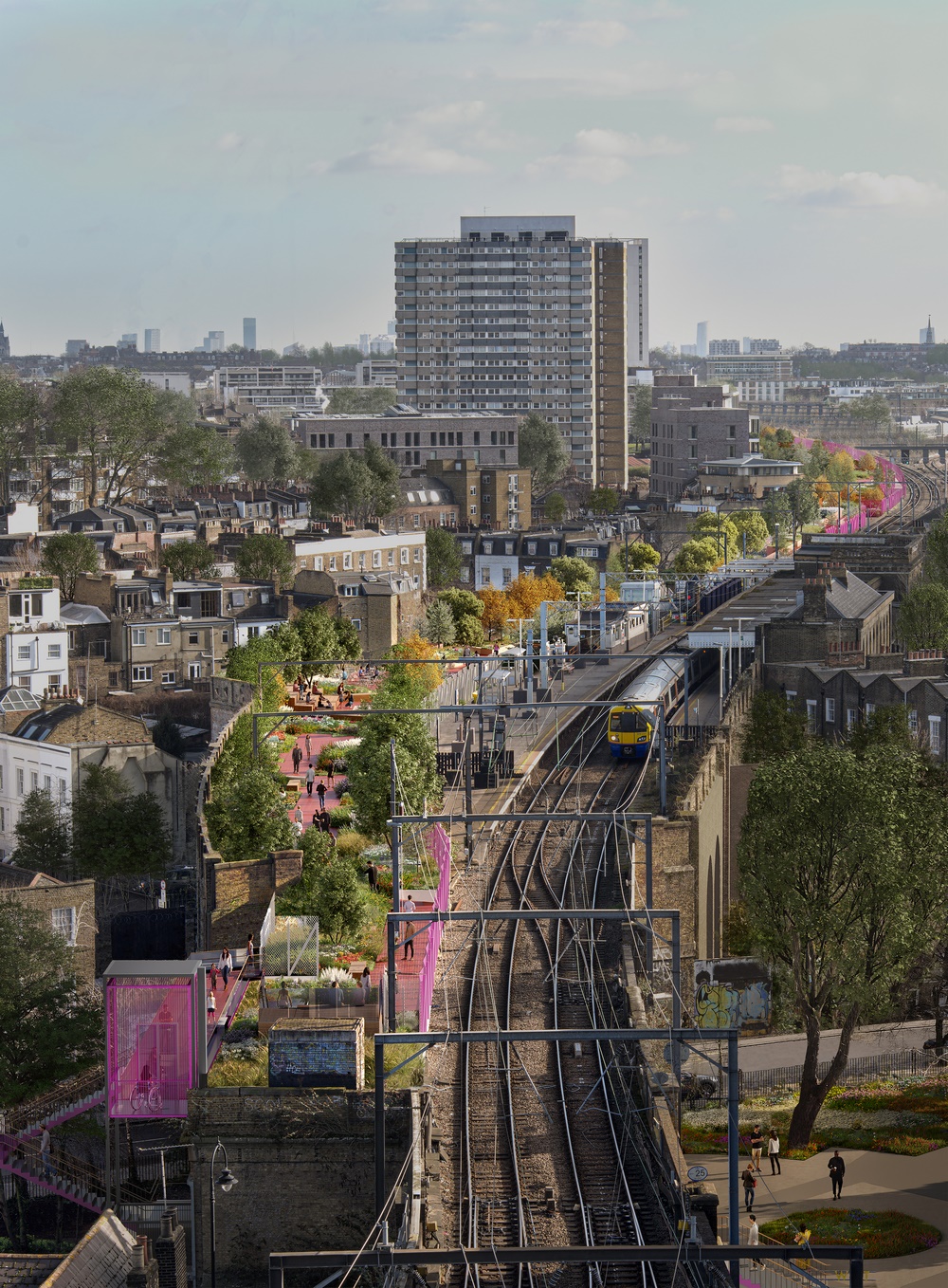 Camden Highline, parque elevado Londres