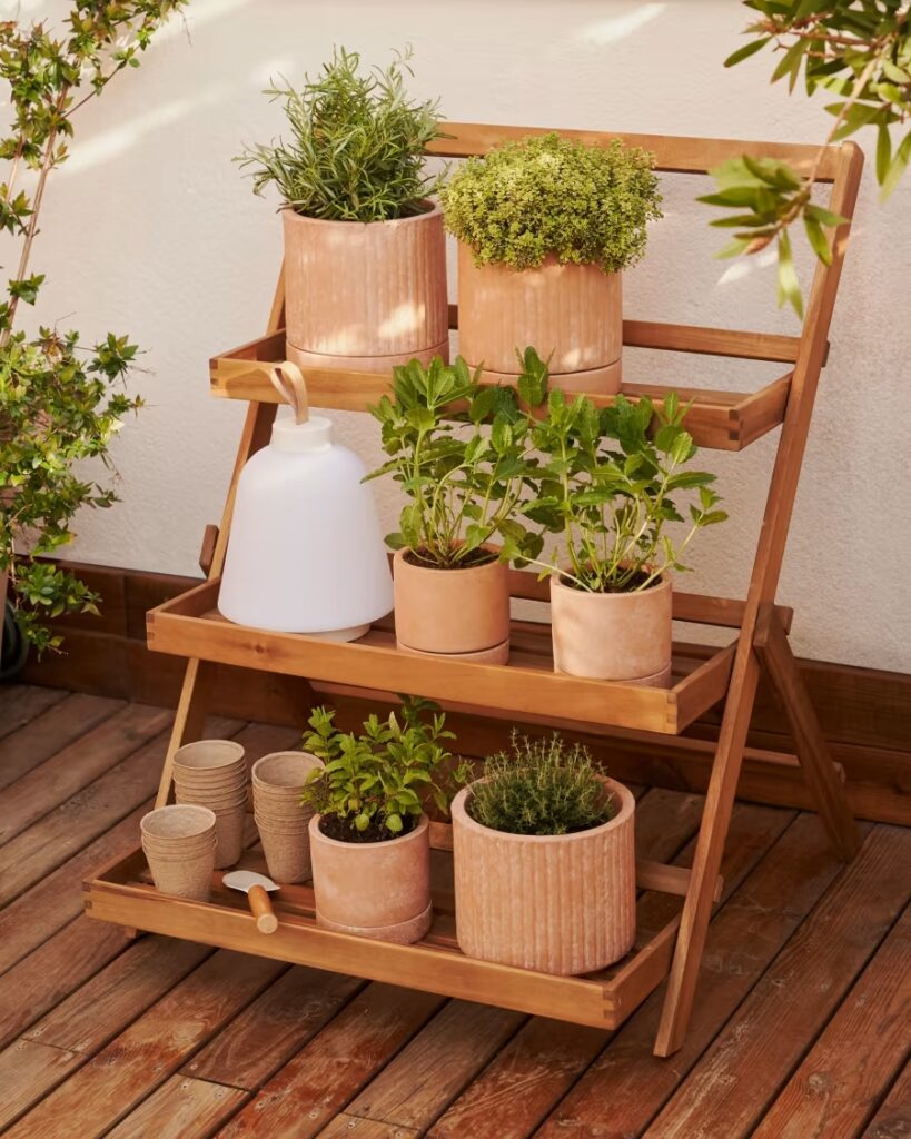 Estantería Para Plantas En Madera - SaleAlToque