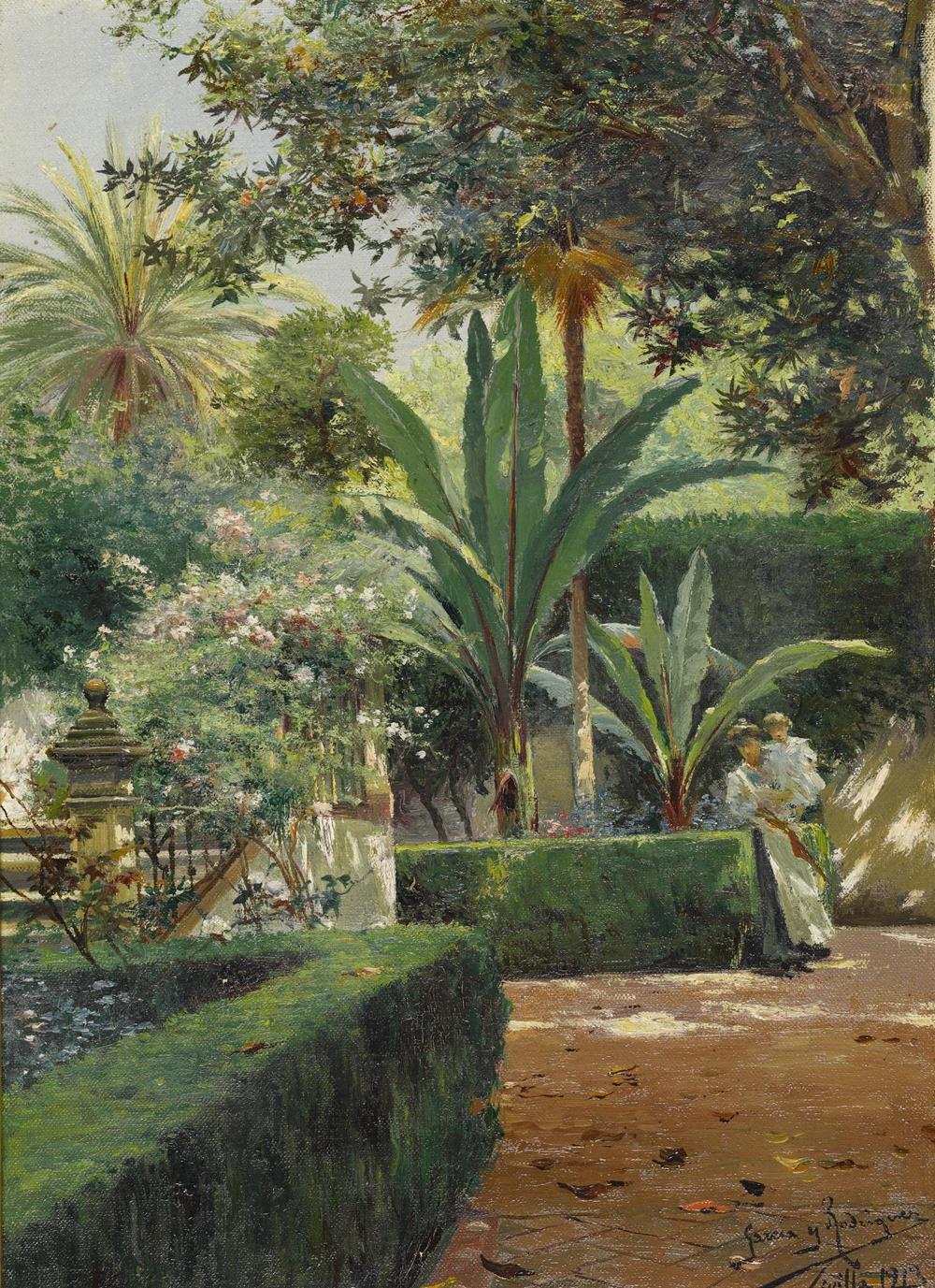 Manuel García Rodríguez patios jardines