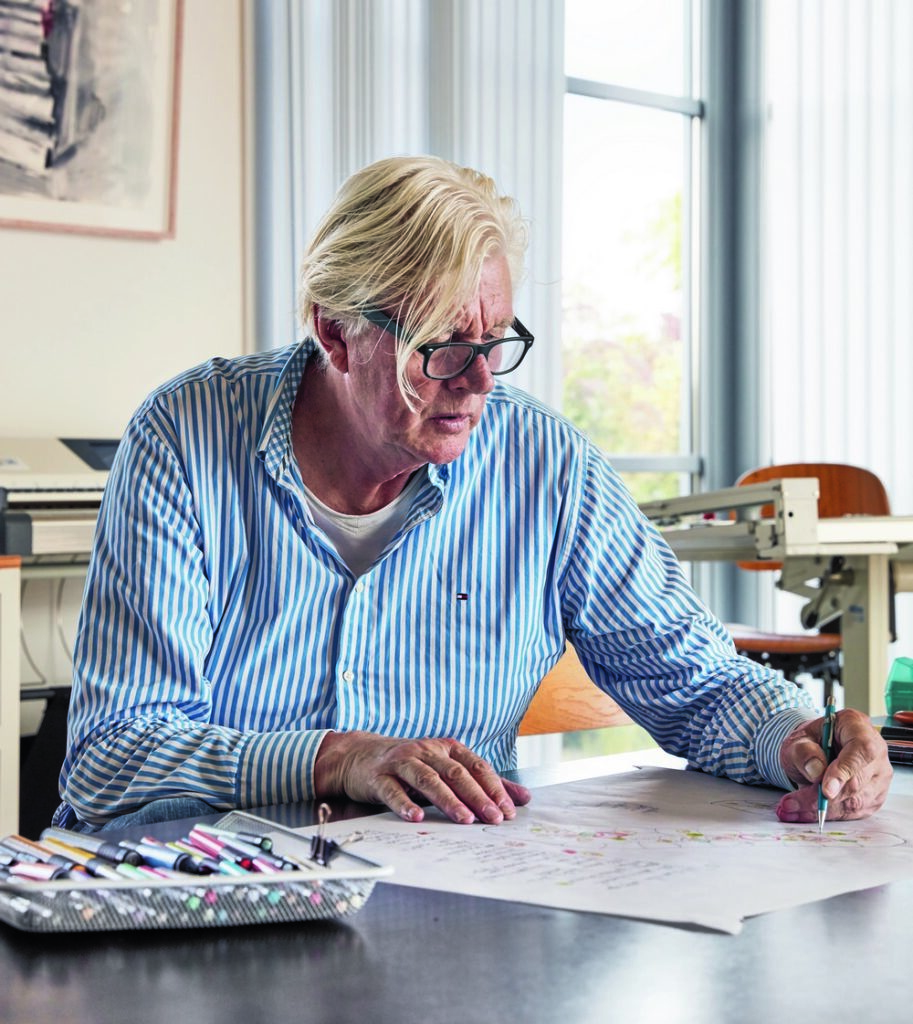 Piet Oudolf at work