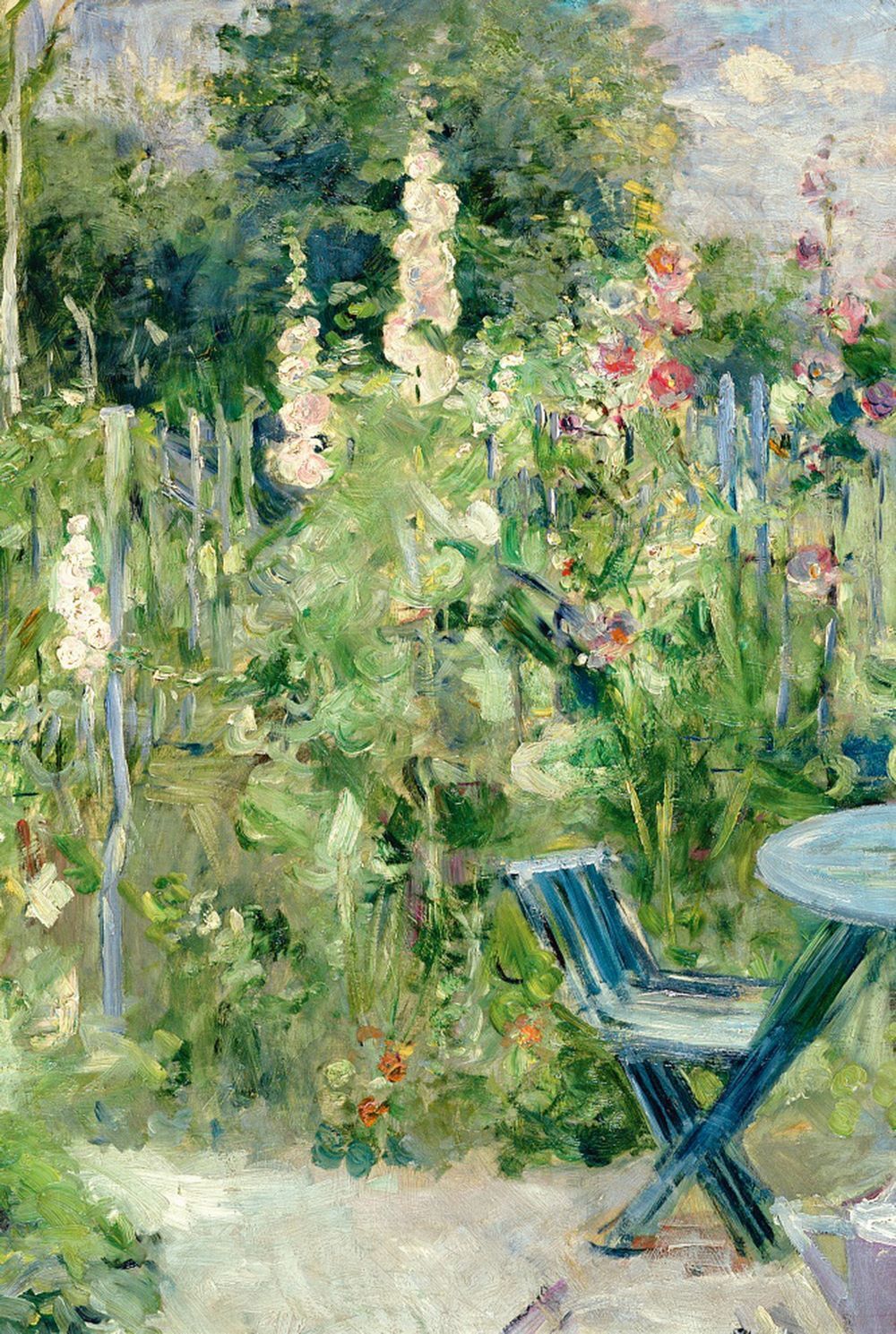 Malvarrosas, 1994. Berthe Morisot