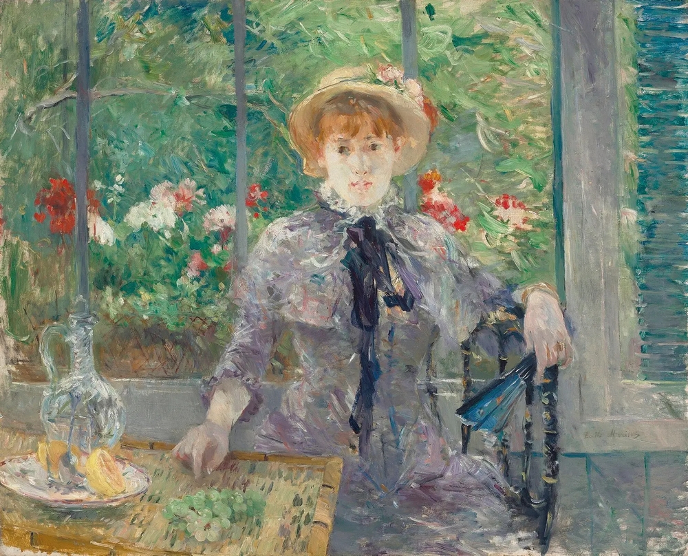 Después del almuerzo, 1881. Berthe Morisot 